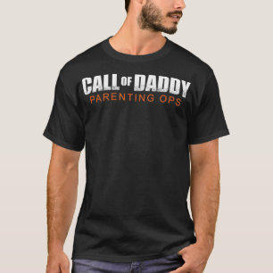 Gamer Dad Call of Daddy Call Of Dad Parenting T-Shirt
