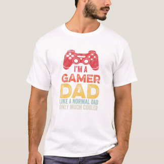 Gamer Dad Funny Video Gaming T-Shirt