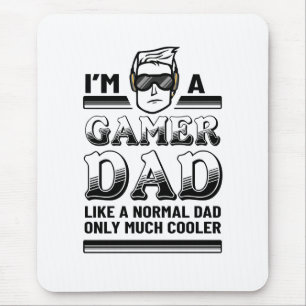 Gamer Dad Much Cooler Mouse Mat