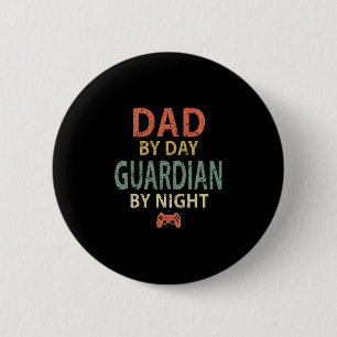 Gamer Dad Shirt. Dad 6 Cm Round Badge