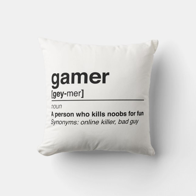 Gamer definition cushion (Front)