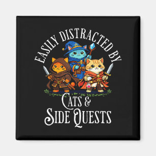 Gamer Easily Distracted Magnet