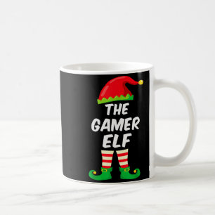 Gamer Elf Family Matching Funny Christmas Costume Coffee Mug