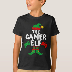 Gamer Elf Family Matching Shirts Christmas Gifts V