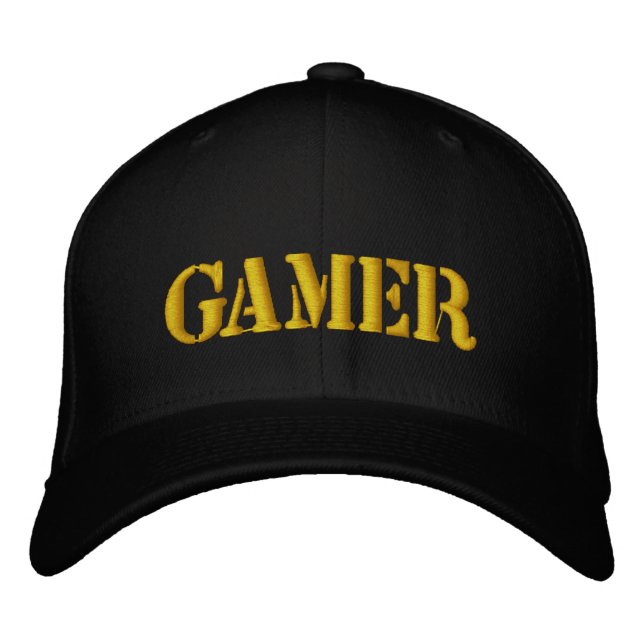 GAMER EMBROIDERED HAT (Front)