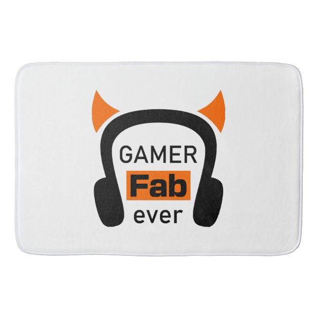 gamer fab-ever bath mat (Front)