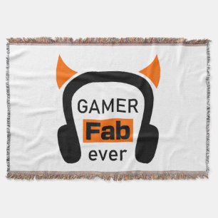 gamer fab-ever throw blanket