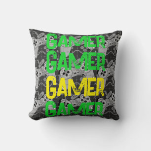 Gamer, famer, gamer,gamer T-Shirt Cushion