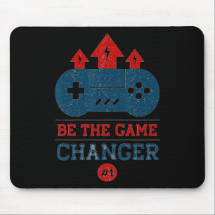Gamer Game Changer Video Game Lover Gift Shirt Mouse Mat