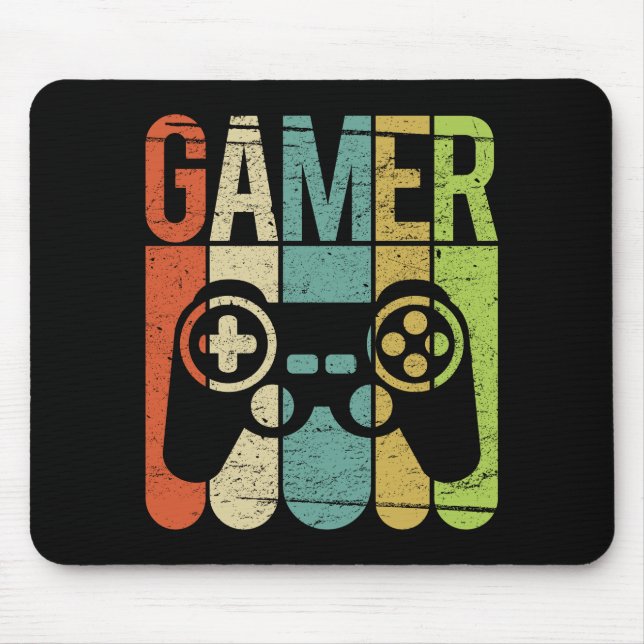 Gamer Game Controller Mouse Mat (Front)