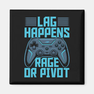 Gamer Gaming Controller Video Game Magnet