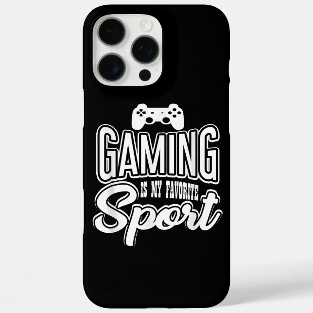 Gamer - Gaming Is My Favourite Sport Case-Mate iPhone Case (Back)