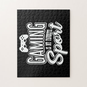 Gamer - Gaming Is My Favourite Sport Jigsaw Puzzle