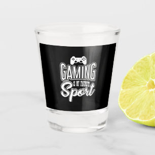 Gamer - Gaming Is My Favourite Sport Shot Glass