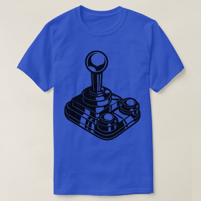 Gamer Gaming Joystick T-Shirt (Design Front)