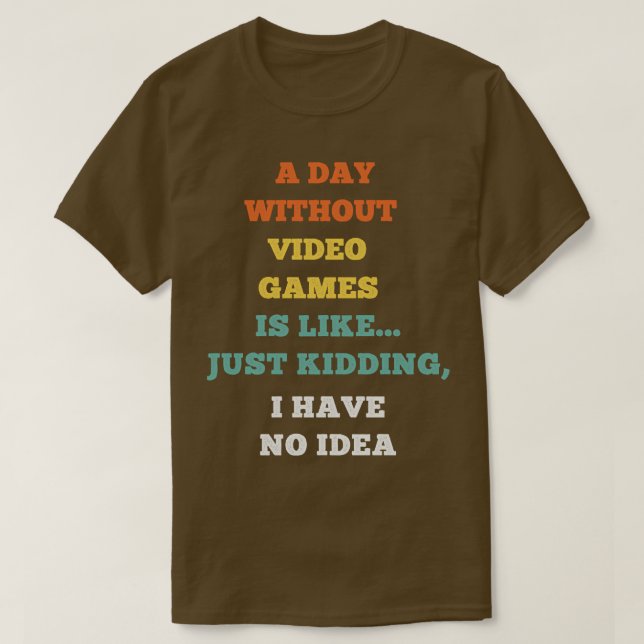 Gamer Gaming T-Shirt (Design Front)