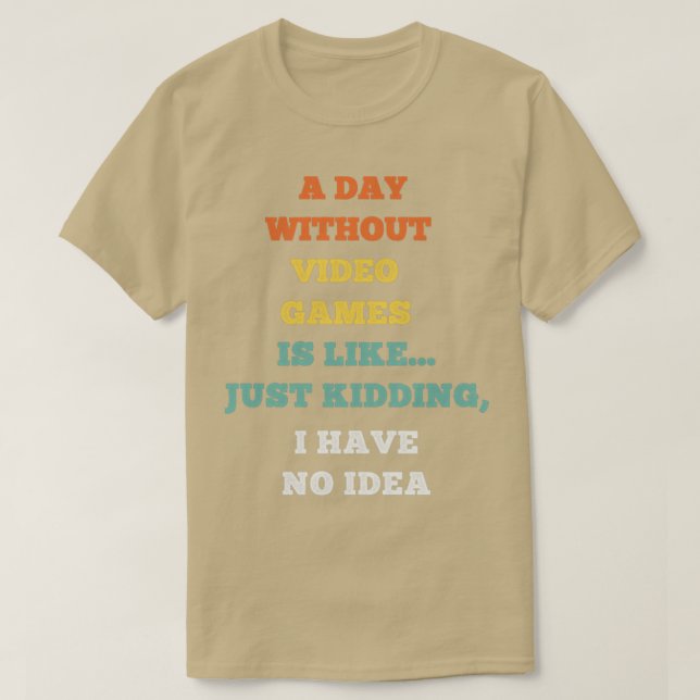 Gamer Gaming T-Shirt (Design Front)