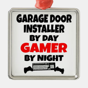 Gamer Garage Door Installer Metal Tree Decoration