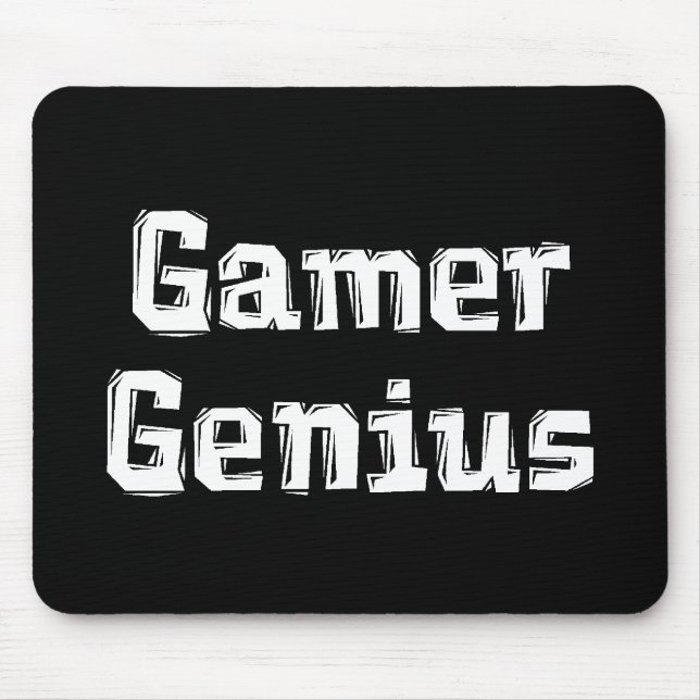 Gamer Genius Mouse Mat (Front)