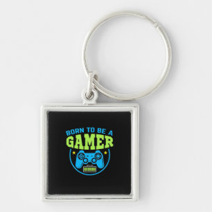 Gamer Gift   Born To Be A Gamer Key Ring