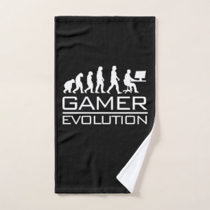 Gamer Gift Gamer Evolution Hand Towel