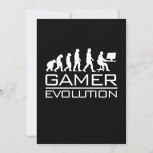 Gamer Gift Gamer Evolution Invitation