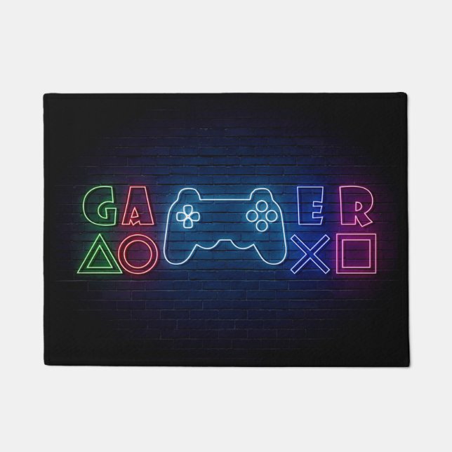 Gamer Gift | Gamer Online Doormat (Front)