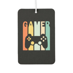 Gamer Gift   Gamer Retro Vintage Car Air Freshener