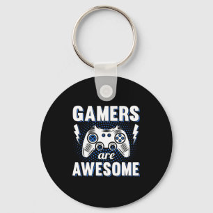 Gamer Gift Gamers Are Awesome Key Ring