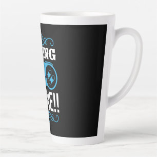 Gamer Gift Gaming Zone Latte Mug