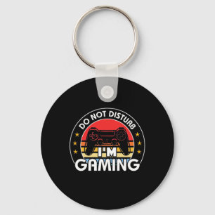 Gamer Gift   I Am Gaming Do Not Disturb Key Ring