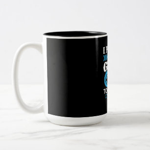 Gamer Gift I Paused My Game To Be Here Two-Tone Coffee Mug