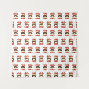 Gamer Gift - I'm Proud to be a Gamer Tapestry