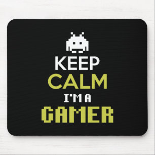 Gamer Gift Keep Calm I Am A Gamer Mouse Mat