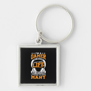 Gamer Gift Proud I Am A Gamer Key Ring