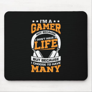 Gamer Gift Proud I Am A Gamer Mouse Mat