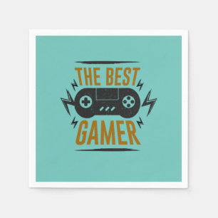 Gamer Gift The Best Gamer Napkin