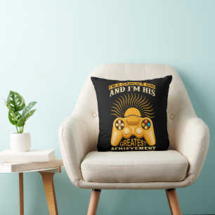 Gamer girl cushion