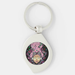 Gamer Girl Key Ring