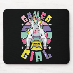 Gamer Girl Mouse Mat