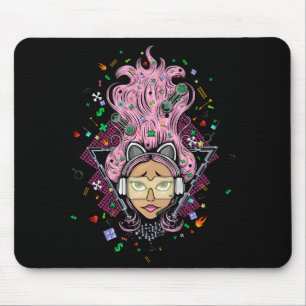 Gamer Girl Mouse Mat