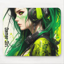 Gamer Girl Mousepad