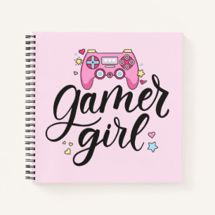 Gamer Girl Notebook