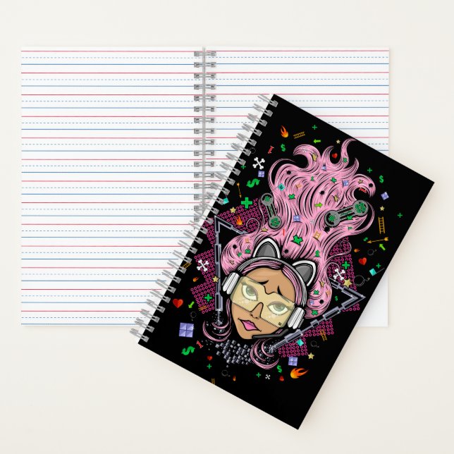 Gamer Girl Notebook (Inside)