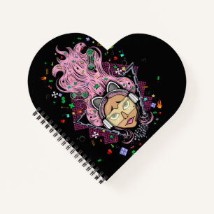 Gamer Girl Plaque Notebook