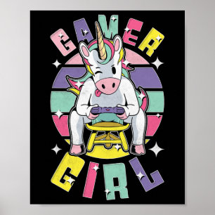 Gamer Girl Poster