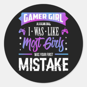 Gamer Girl Sticker