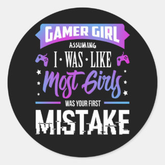 Gamer Girl Sticker