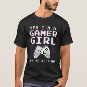 Gamer Girl Stuff Gifts for Teens - Funny Video Gam T-Shirt