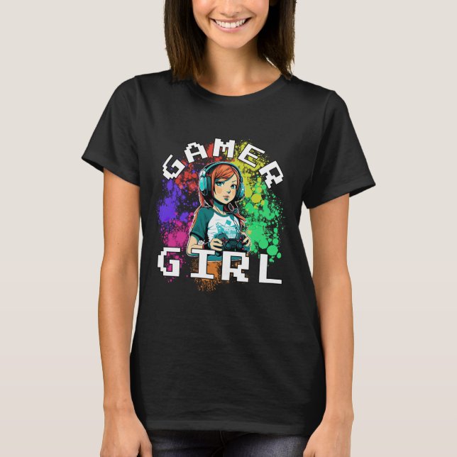 Gamer Girl T-Shirt (Front)